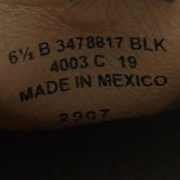 HP🎉 FRYE Vicky Engineer Boot 6.5 NEW in BOX Black - Picture 9 of 16